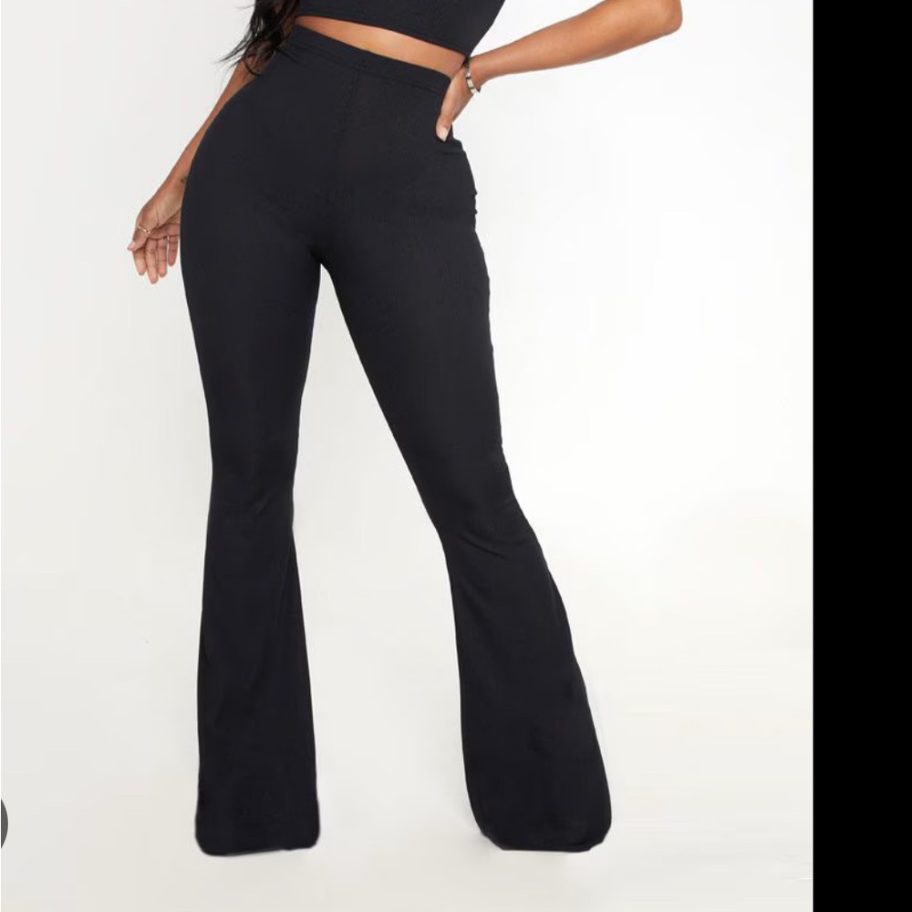 Black Flared Women's Pants